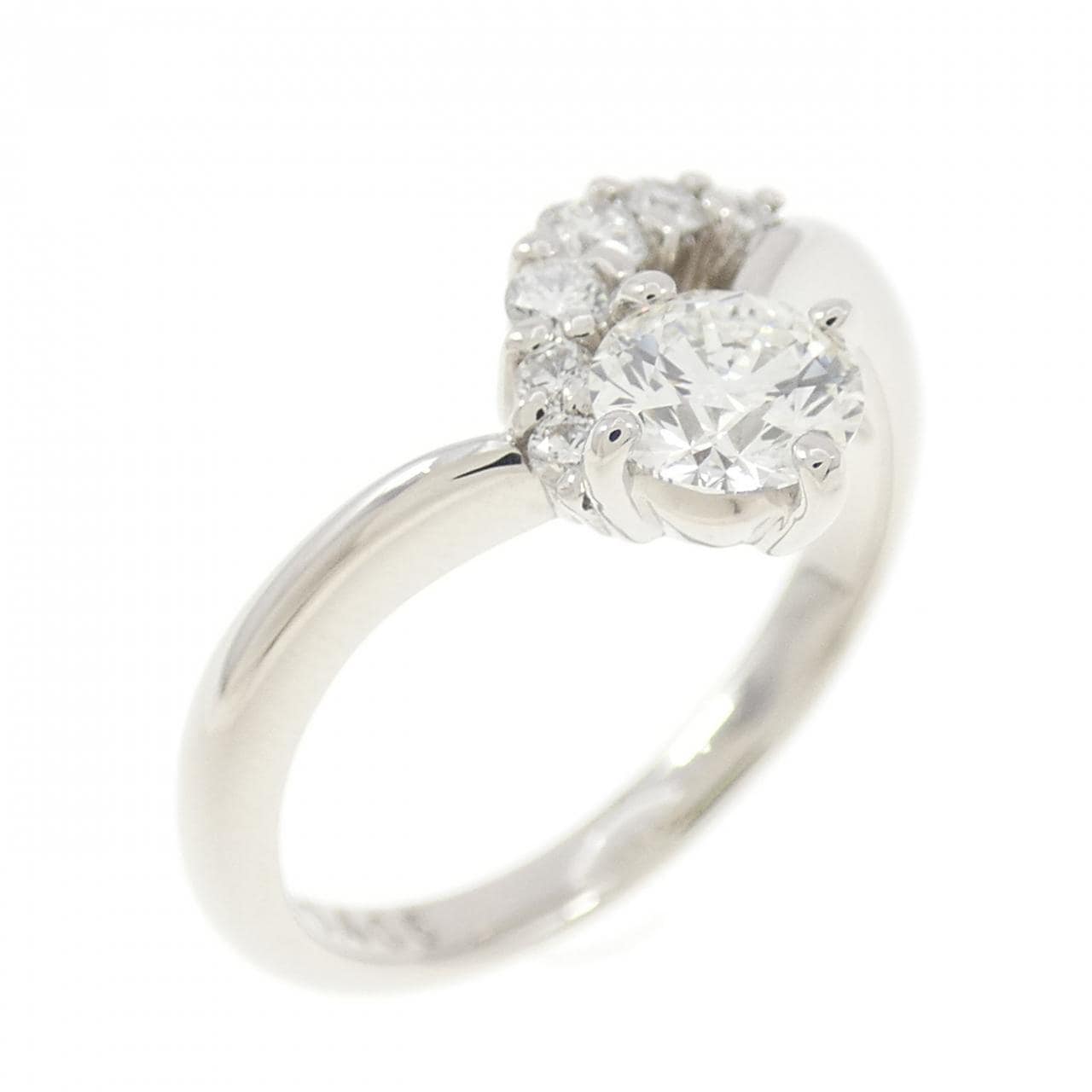 PT900 ダイヤモンド リング 0.406CT G VS1 EXT