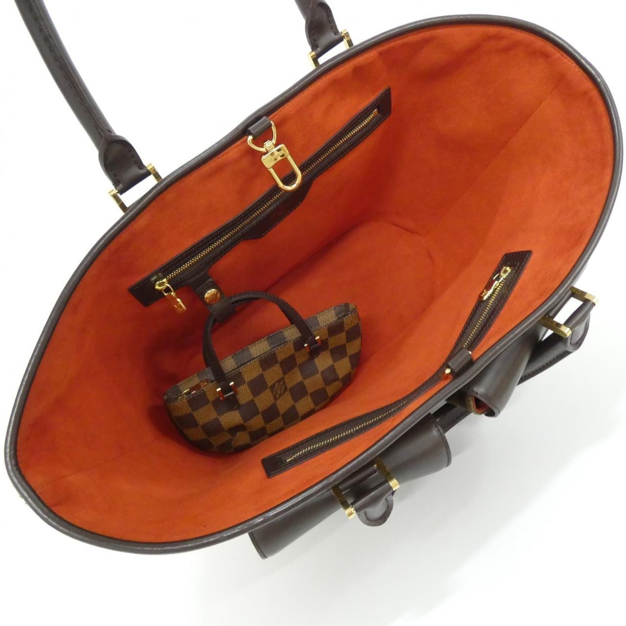 ルイヴィトン ダミエ マノスク GM N51120 バッグ