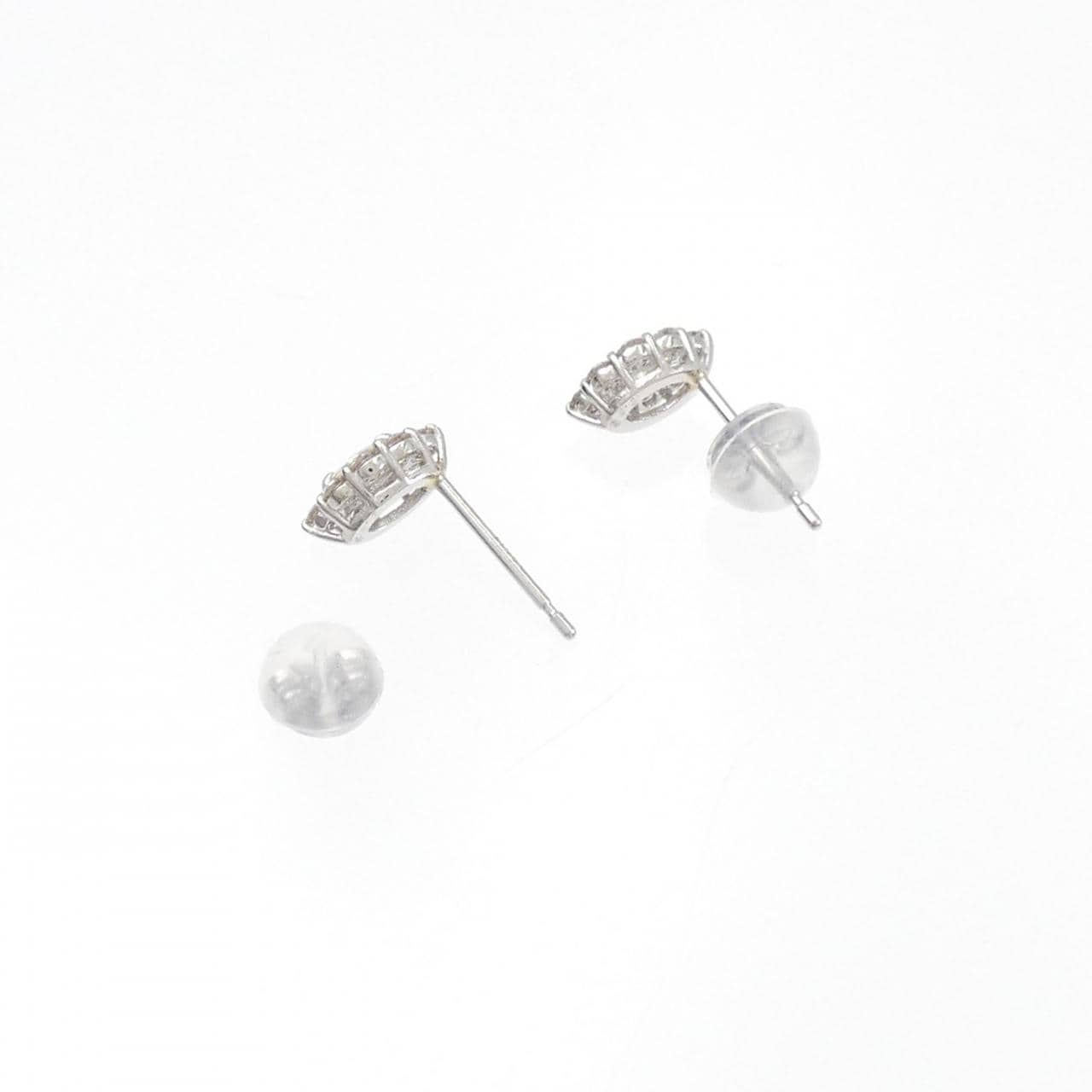 【新品】PT900 ダイヤモンド ピアス 0.30CT