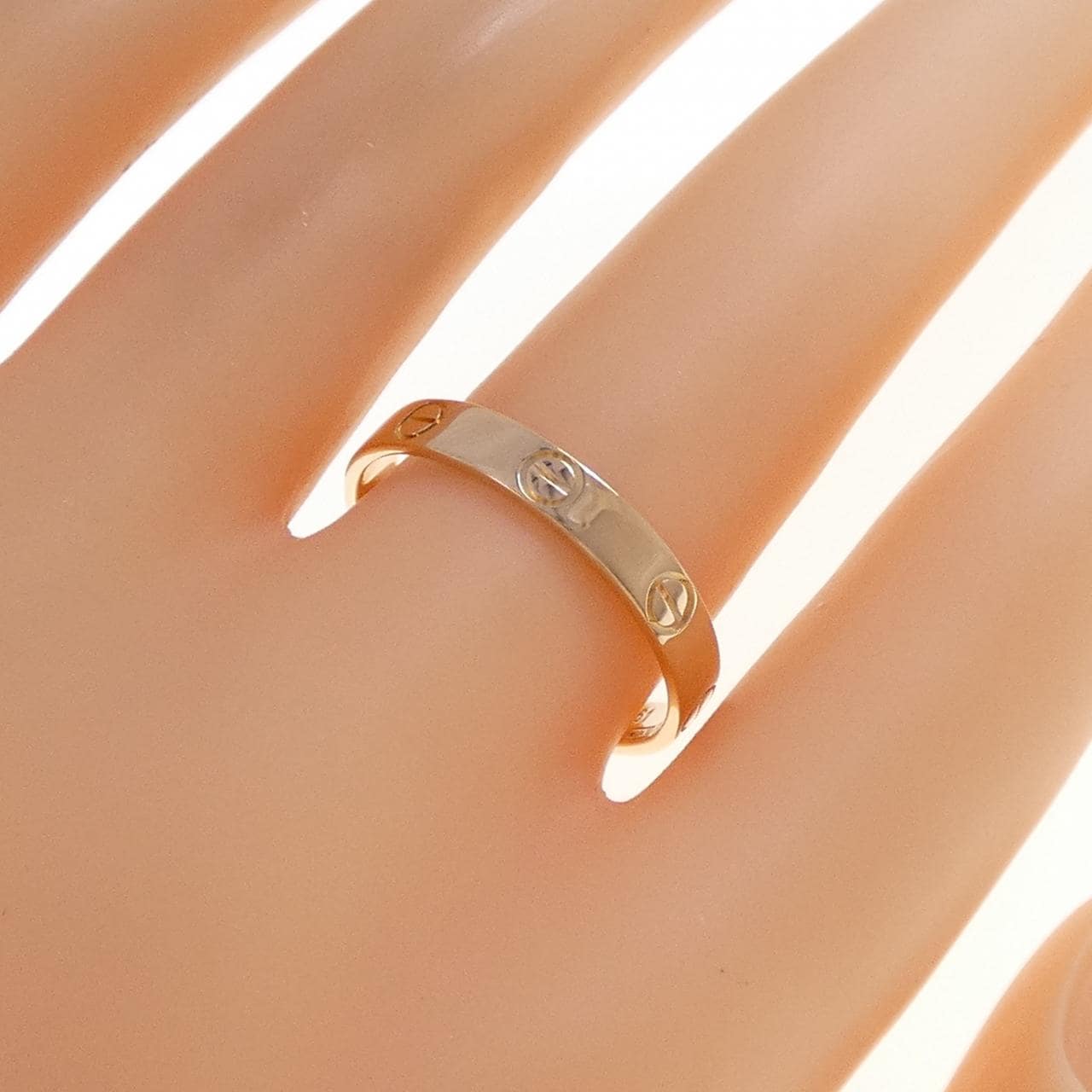 カルティエ ミニラブ リング