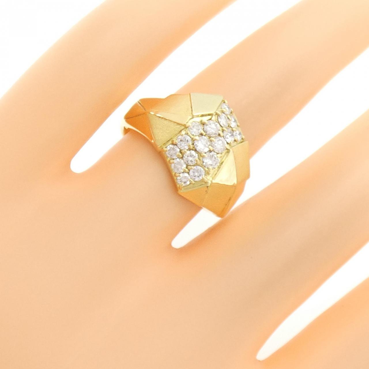 K18YG ダイヤモンド リング 0.51CT