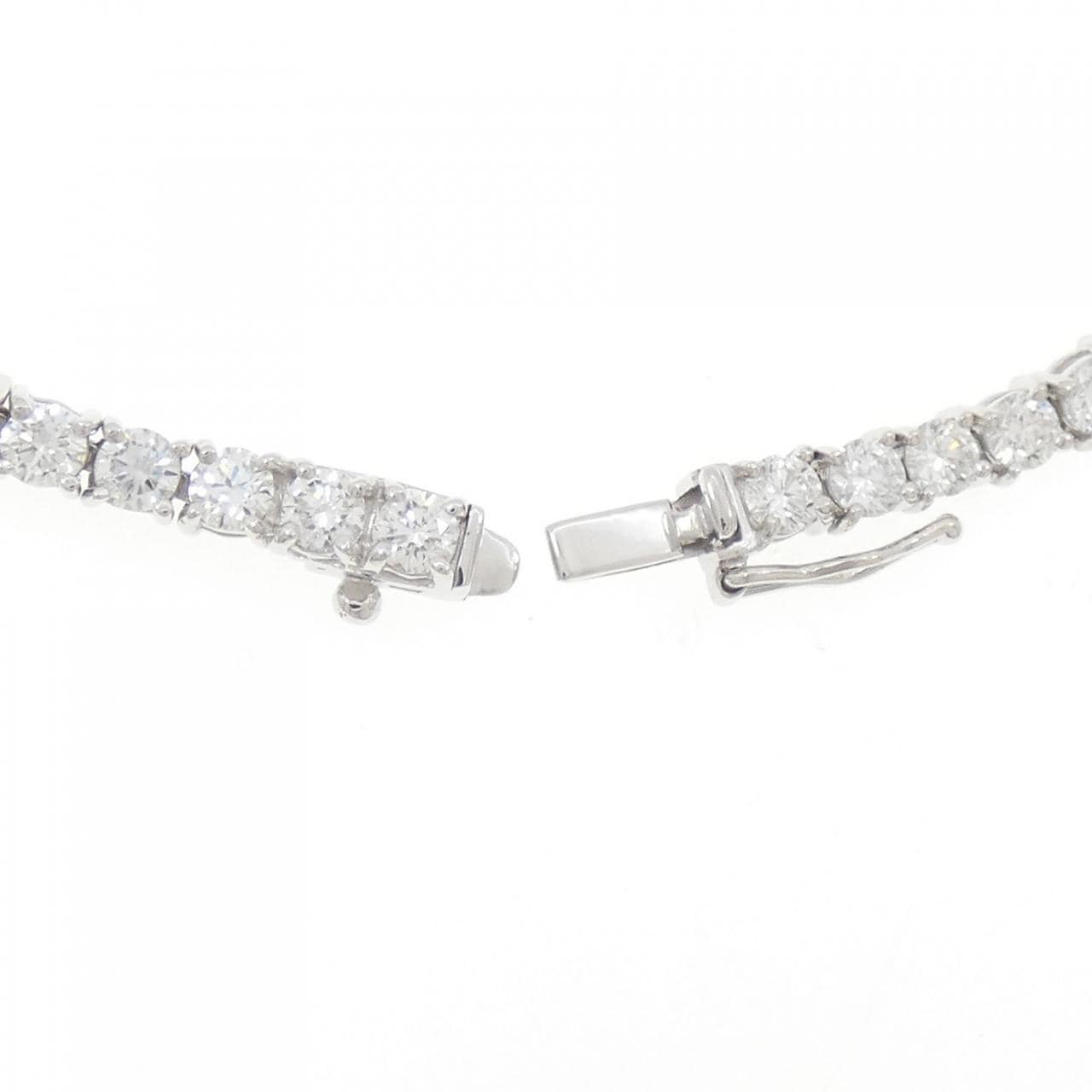 PT850/K18WG ダイヤモンド ブレスレット 5.01CT