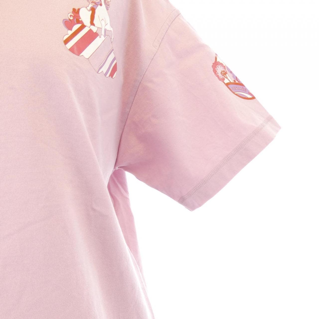 エルメス HERMES FAUBOURG RAINBOW 2E4602DU カルトゥッシュ Tシャツ