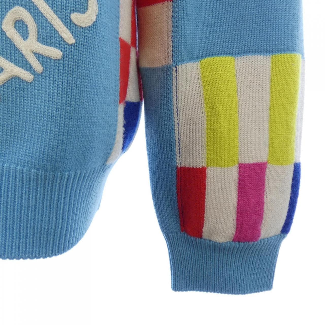 ルイヴィトン LOUIS VUITTON LVディストーテッドジャイアントダミエクルーネック HKN75WZTB ニット