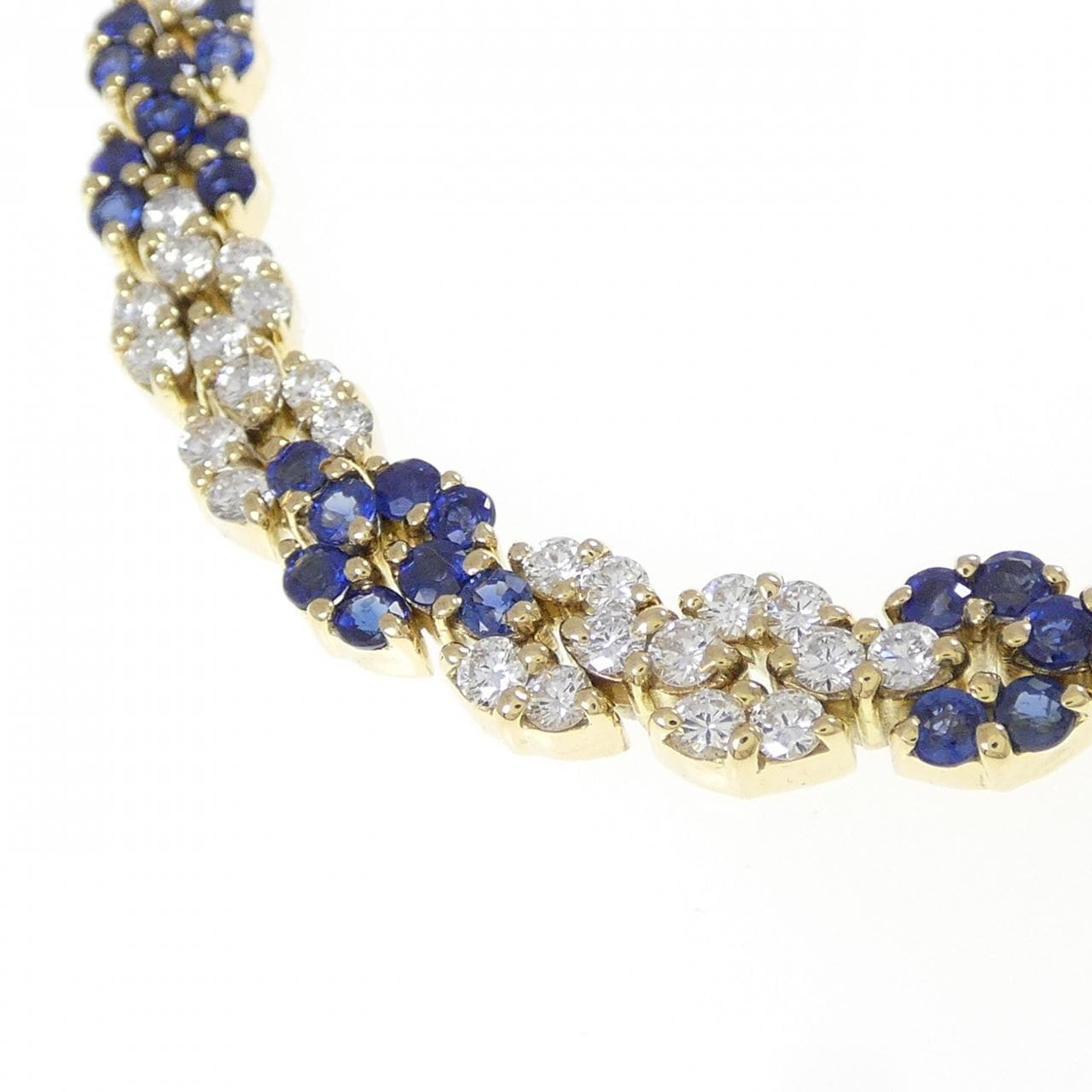 ピキョッティ サファイヤ ネックレス 3.76CT