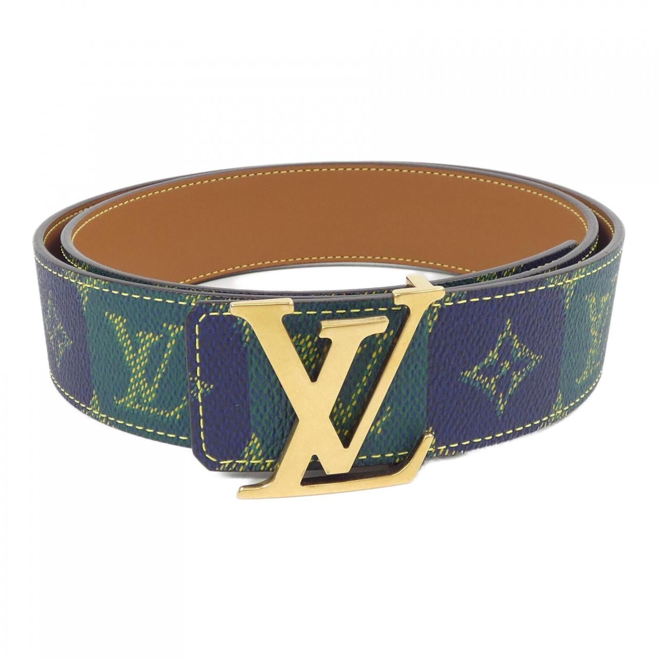 ルイヴィトン LOUIS VUITTON LVイニシャル カレッジ モノグラムヘリテージ40MM リバーシブル M4331 BELT