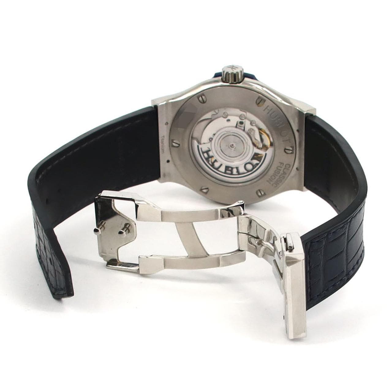 【ノーメンテナンス還元価格】ウブロ クラシックフュージョンチタニウムディープブルー･JAPAN LTD 542.NX.6670.LR.JPN18 TI 自動巻