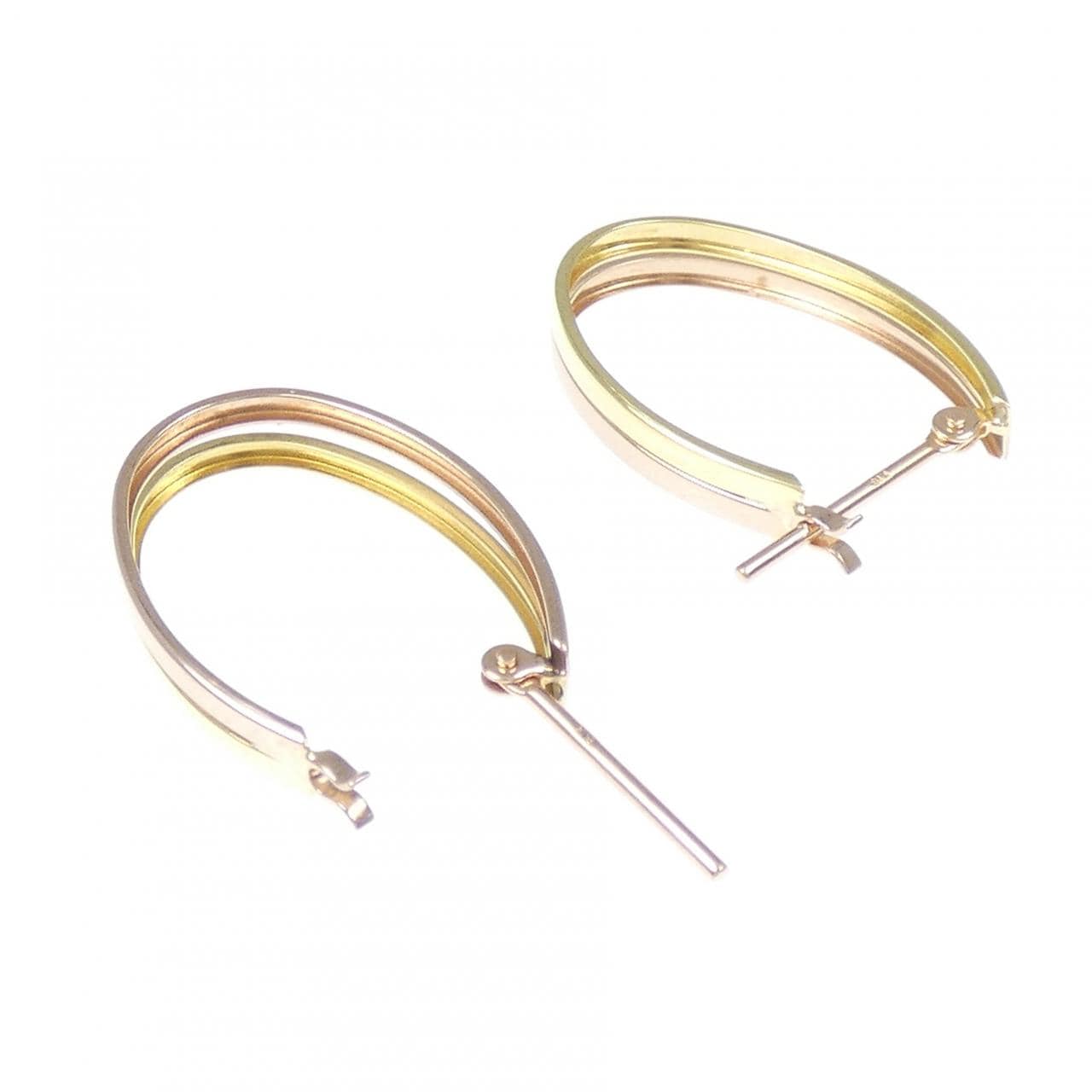 K18YG/K18PG ピアス