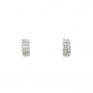 K14WG ダイヤモンド ピアス 0.10CT