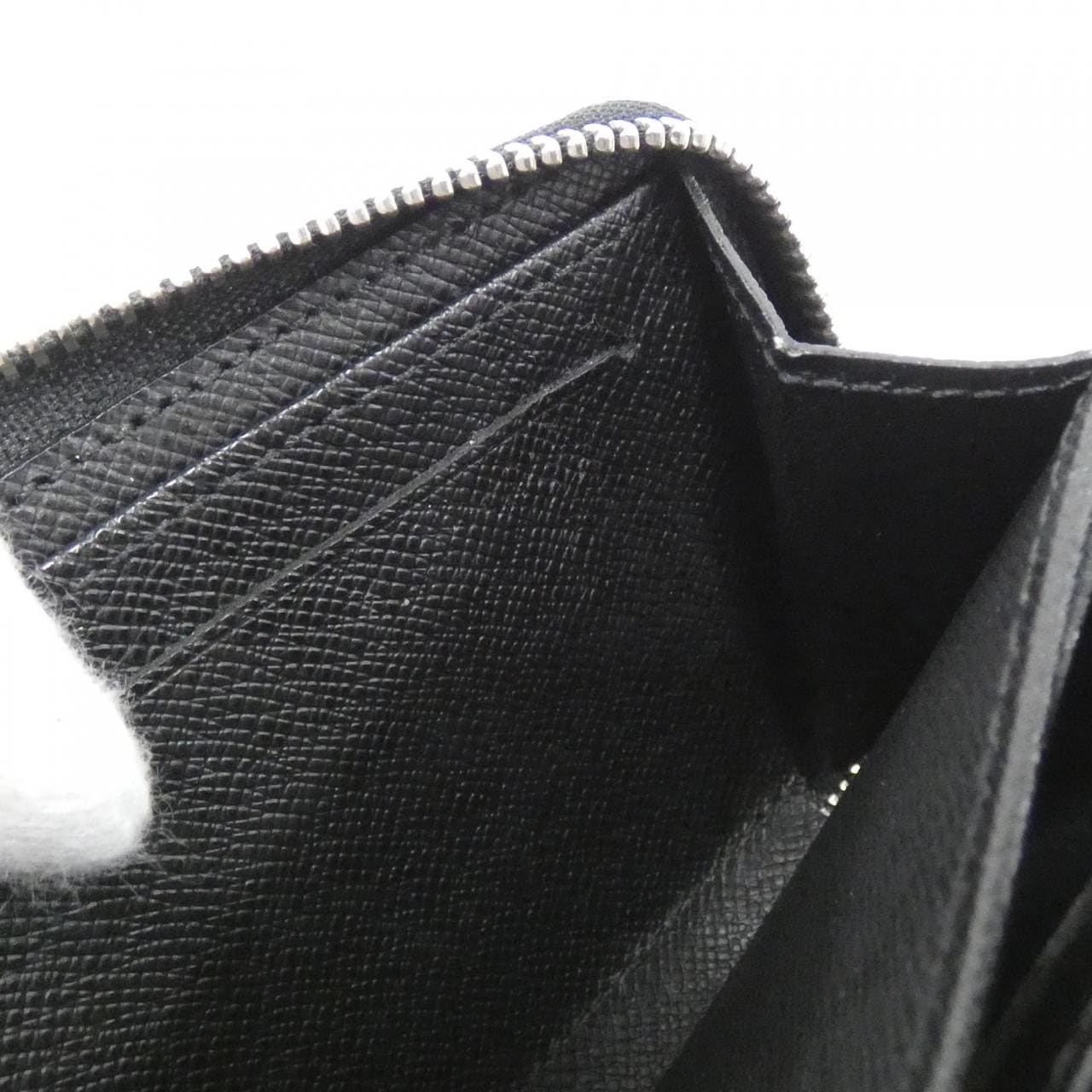 LOUIS VUITTON Damier Graphite Zippy Coin Purse N63076 INCASE