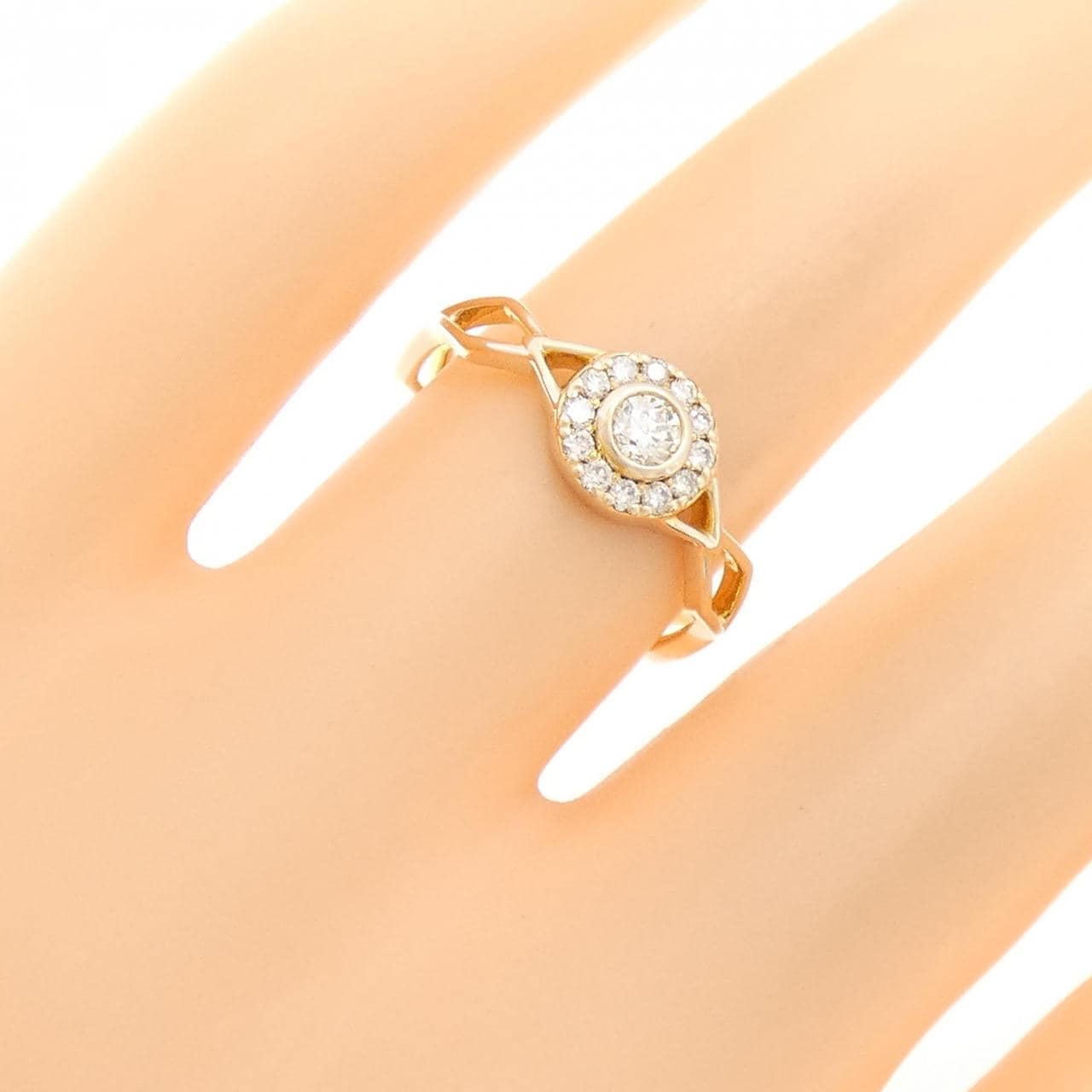 フェスタリア ダイヤモンド リング 0.123CT