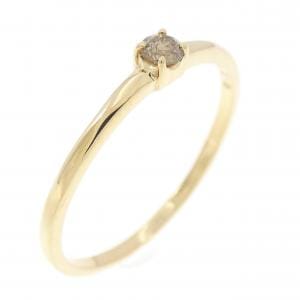 K18YG ダイヤモンド リング 0.06CT