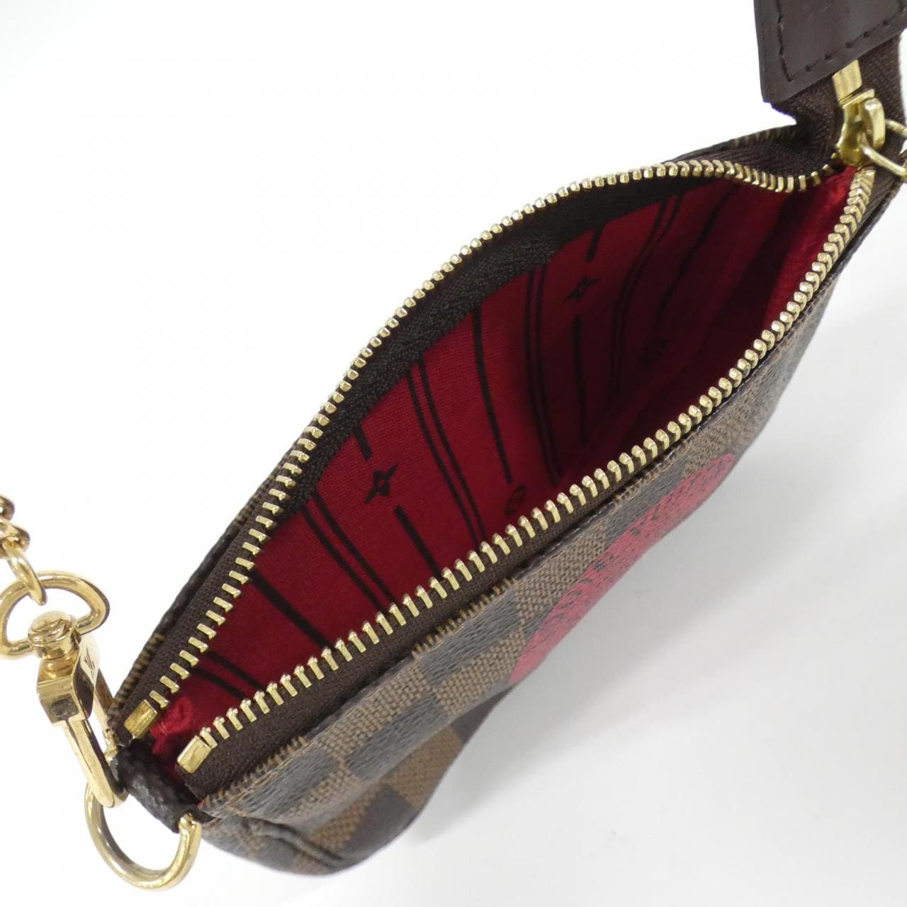 ルイヴィトン ダミエ(T&B) ミニ ポシェット アクセソワール N58011 アクセサリーポーチ