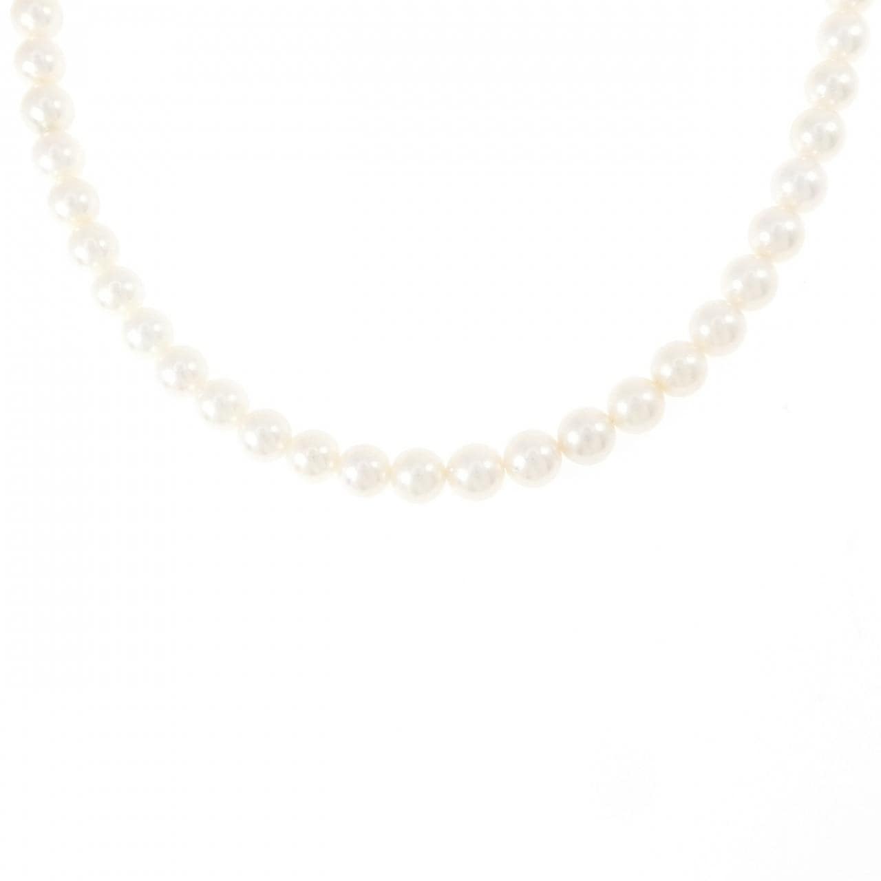 シルバークラスプ アコヤパール ネックレス 6-6.5mm