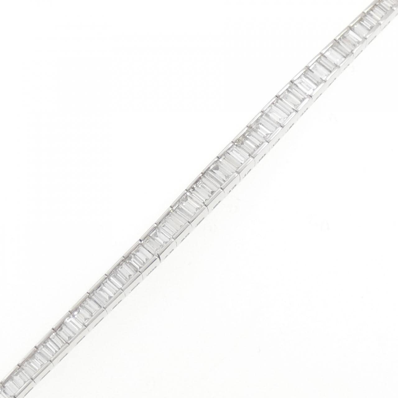 750WG ダイヤモンド ブレスレット 5.50CT