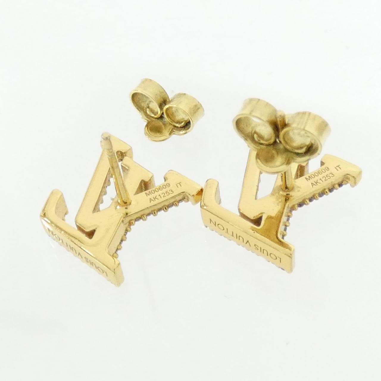 ルイヴィトン ピアス LVアイコニック ストラス M00609 ピアス