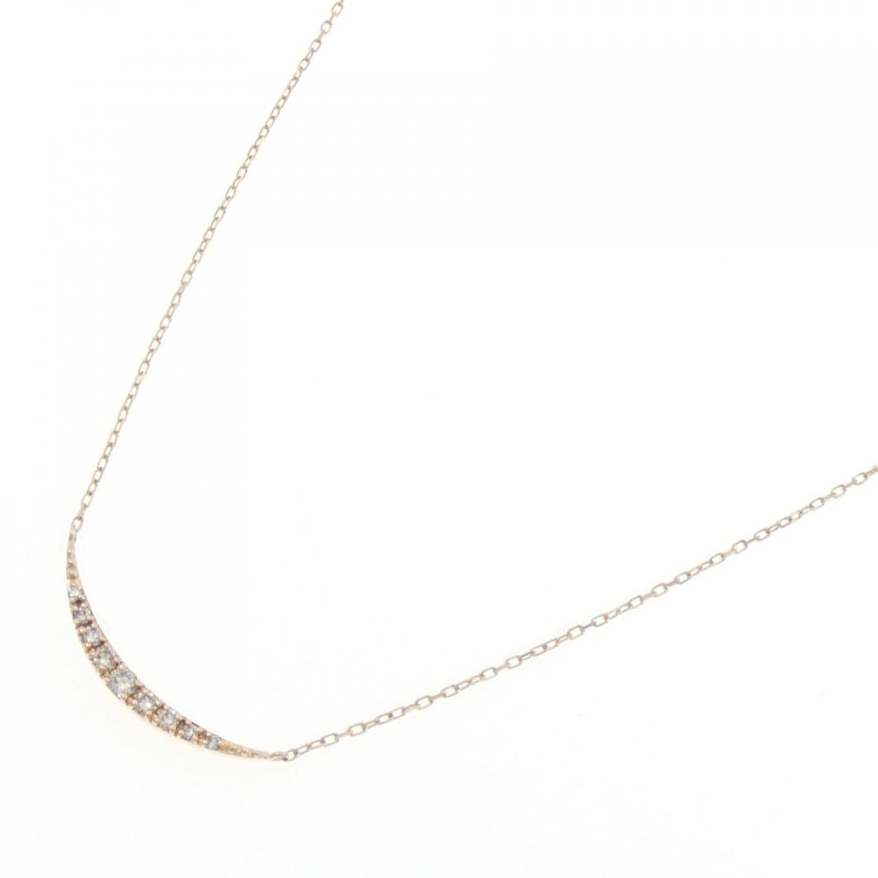 クミキョク ダイヤモンド ネックレス 0.12CT