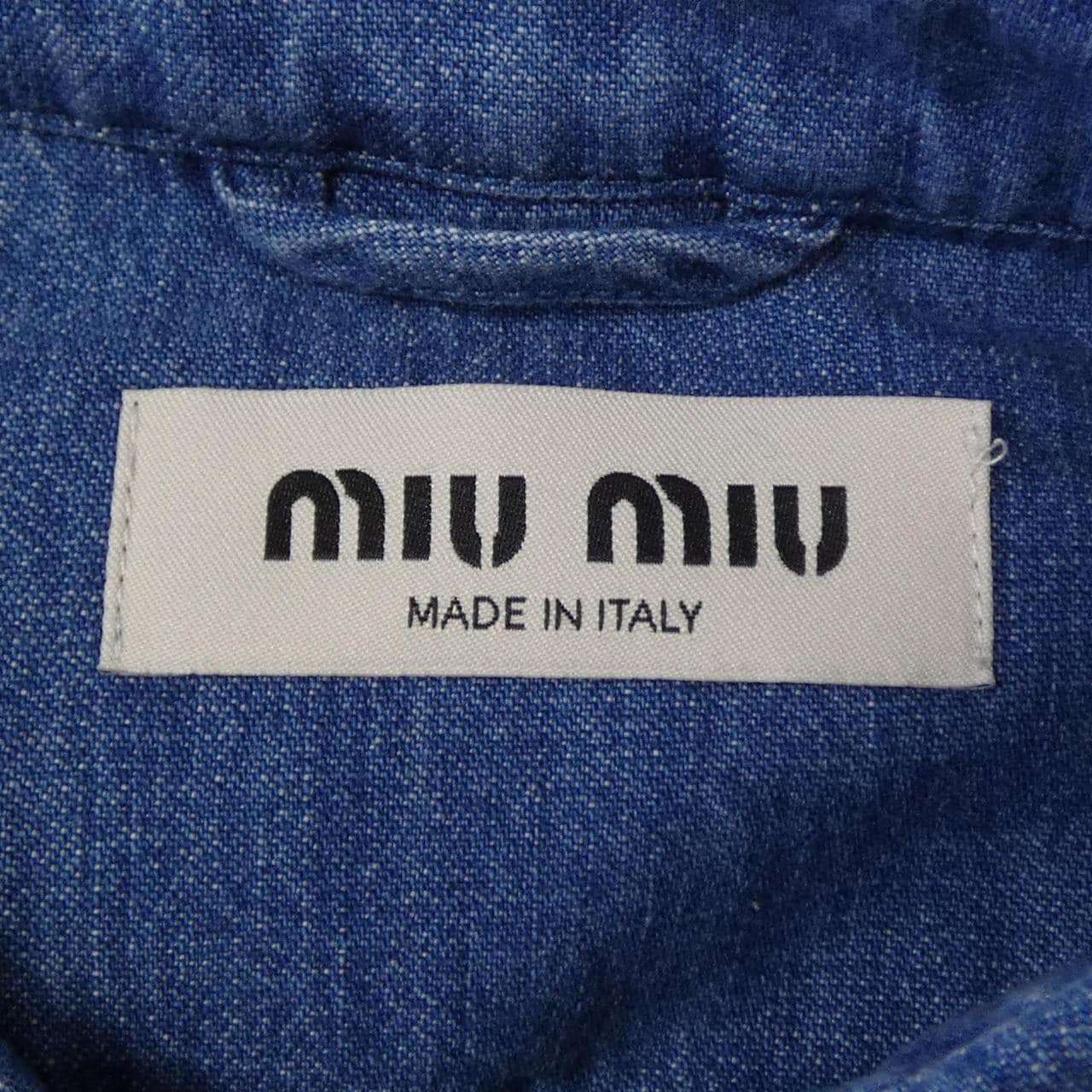 ミュウミュウ MIU MIU GWC123 SOOO 16UA シャツ