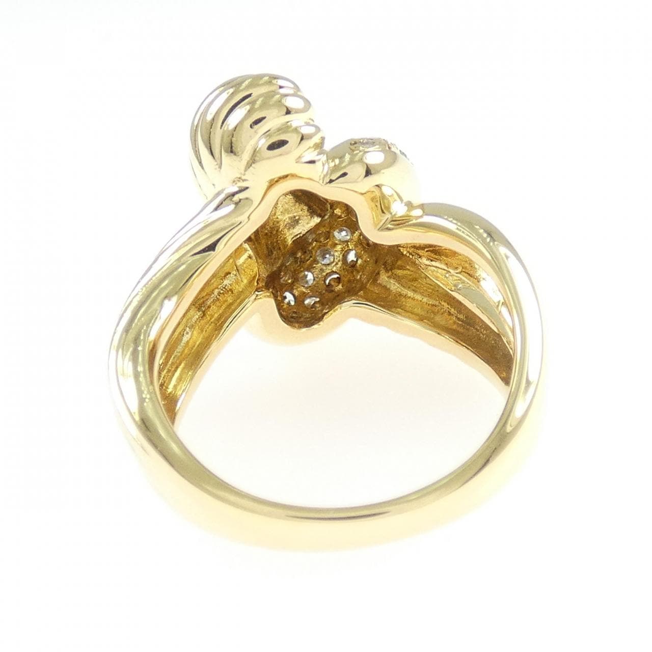 K18YG ダイヤモンド リング 0.40CT
