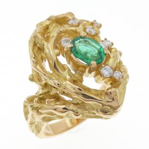 さとうくにを エメラルド リング 0.50CT