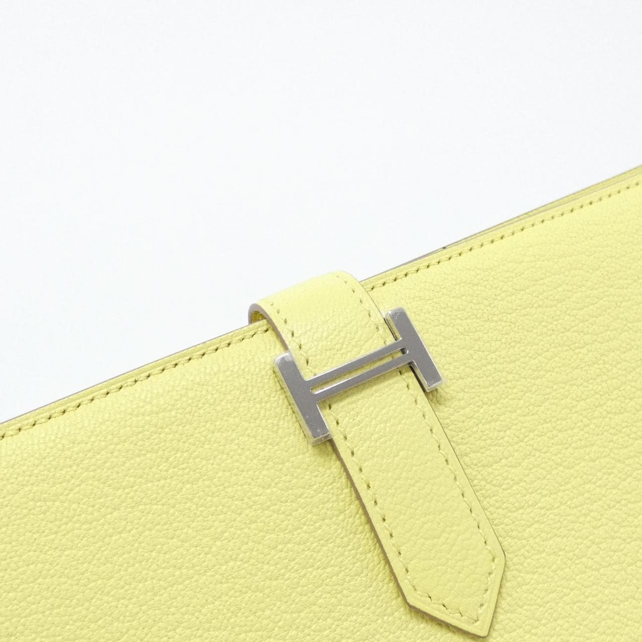 [未使用品] HERMES Bearn Soufflé 039078CK 錢包