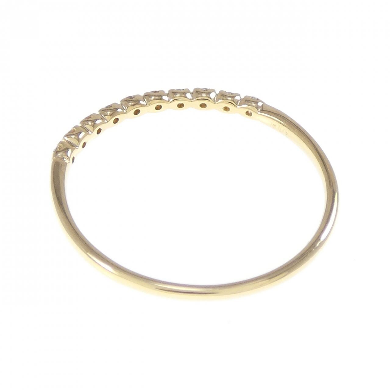 K18YG ダイヤモンド リング 0.10CT