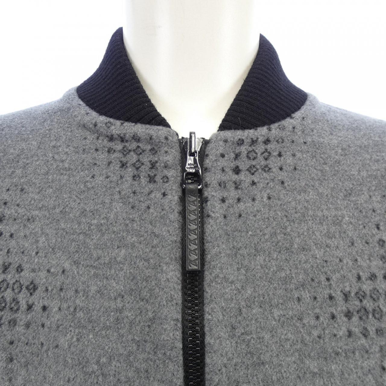 ルイヴィトン LOUIS VUITTON リバーシブルダブルフェイスウールシルクブレンドボンバー HRFB2EDIQ ブルゾン