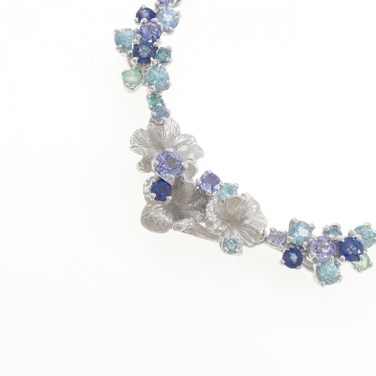 イワクラコウジ カラーストーン ネックレス