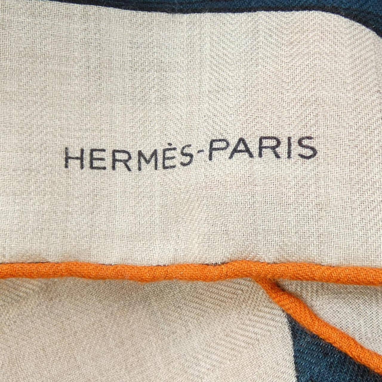 エルメス HERMES MYSTERIOUS RIDER 553817T カレH140 ショール