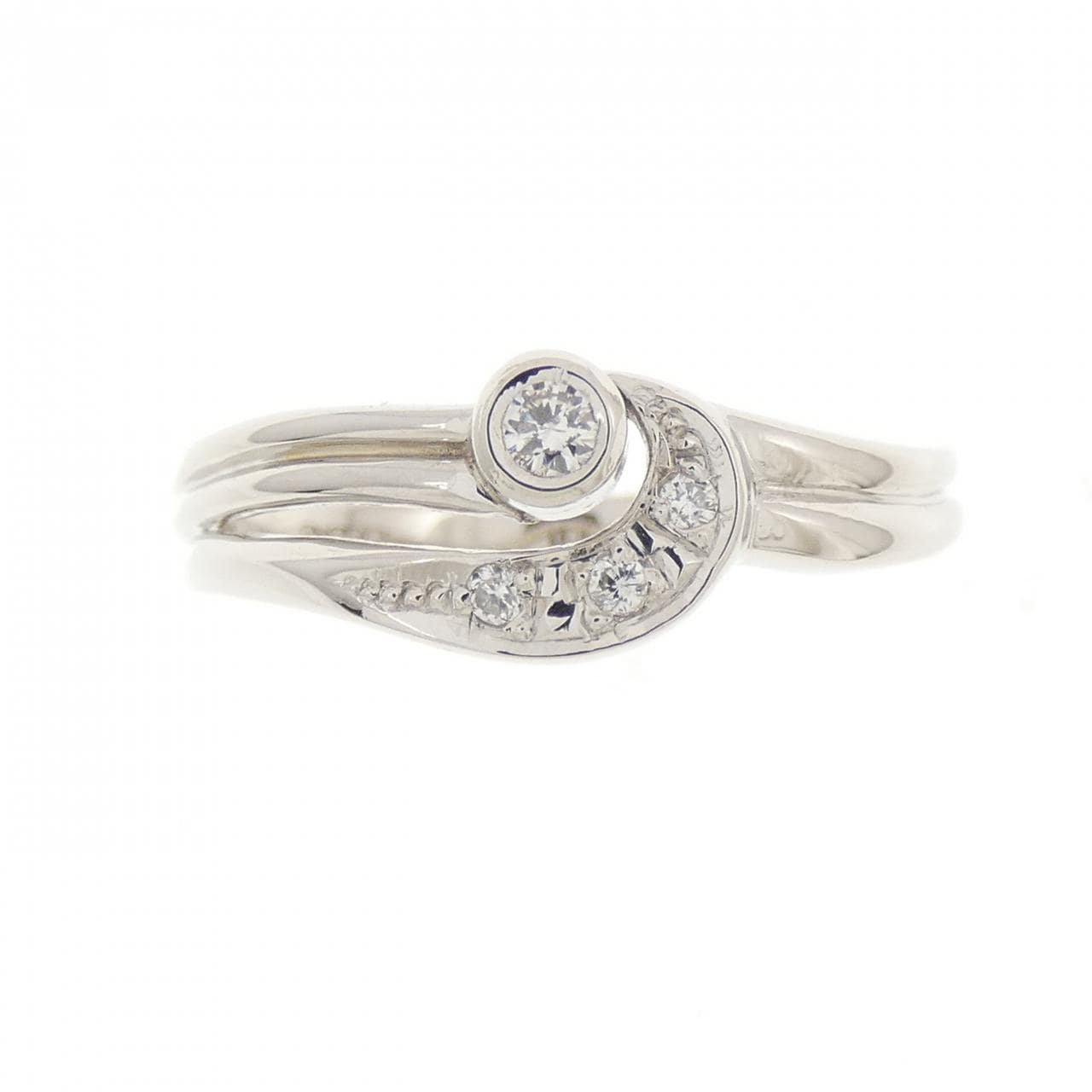 PT900 ダイヤモンド リング 0.07CT