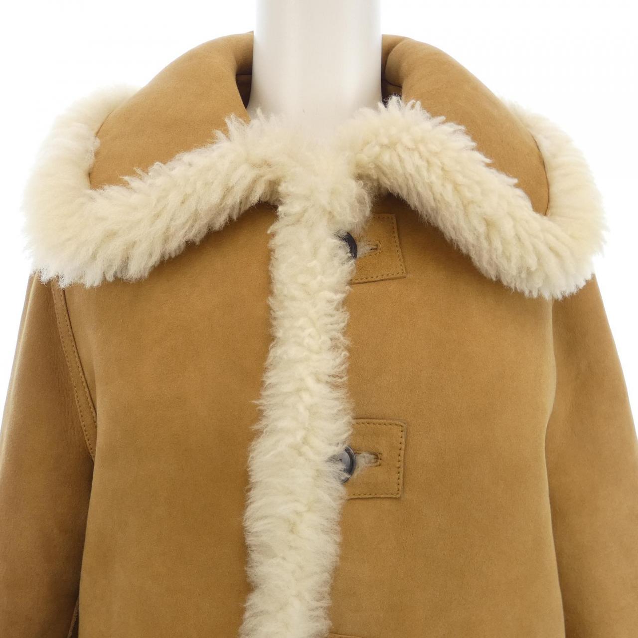 クリスチャンディオール CHRISTIAN DIOR ムートンコート
