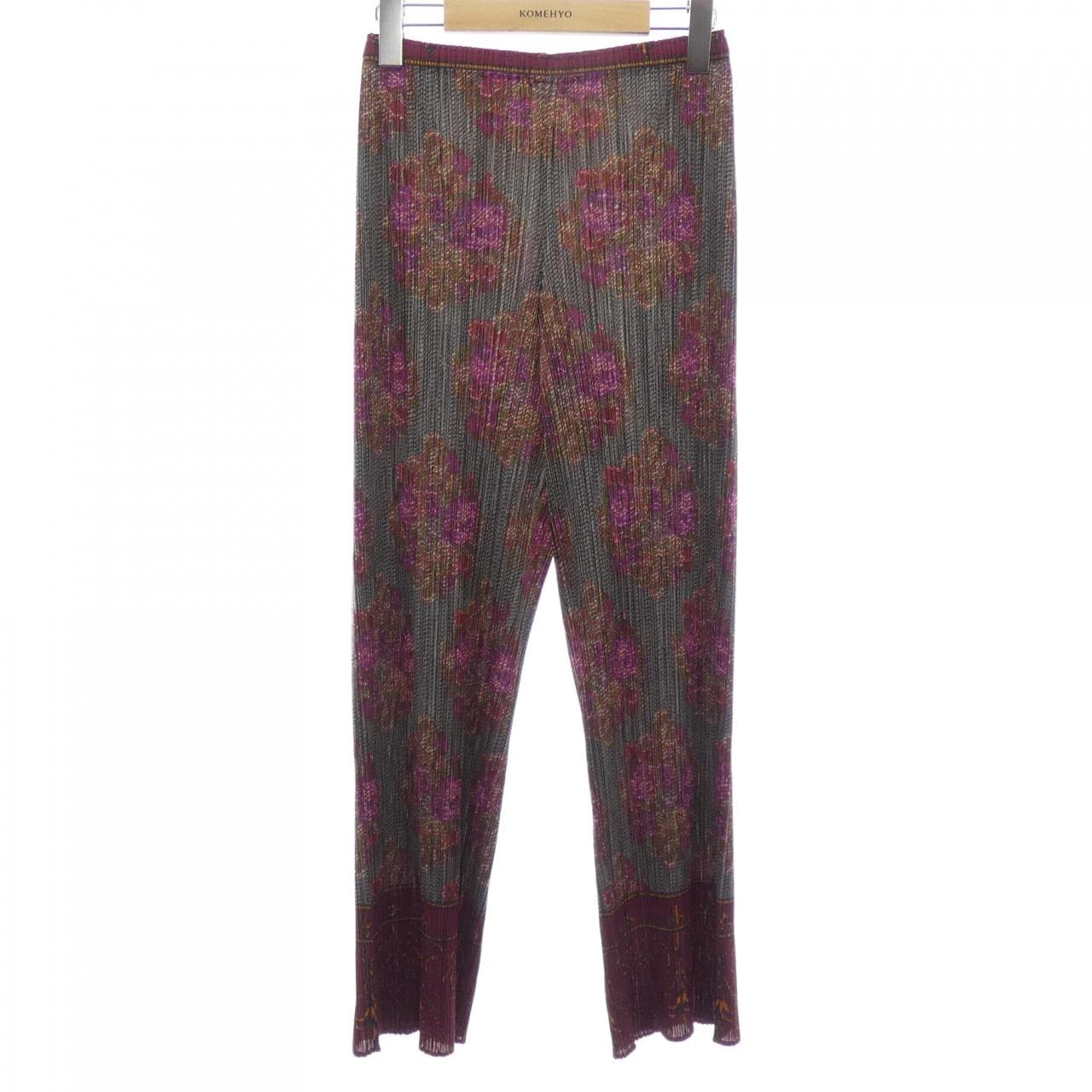 プリーツプリーズ PLEATS PLEASE 2015 花柄 PP53-JF794 7560112 パンツ