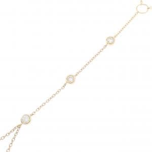 K18YG ダイヤモンド フィンガーブレスレット 0.33CT