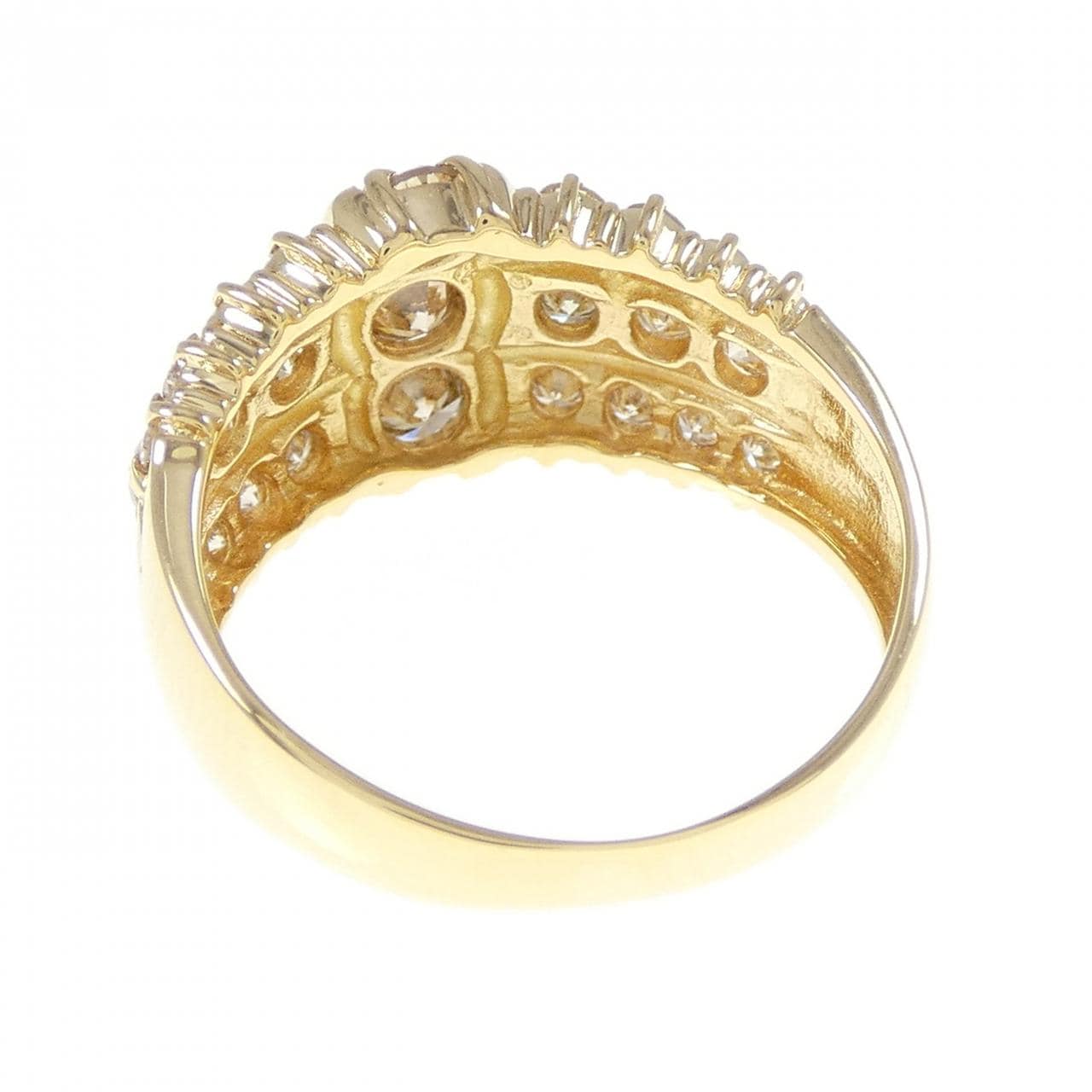 K18YG ダイヤモンド リング 1.00CT