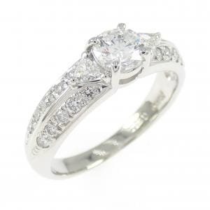 PT900 ダイヤモンド リング 0.524CT F SI2 VG