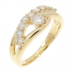 K18YG ダイヤモンド リング 0.51CT