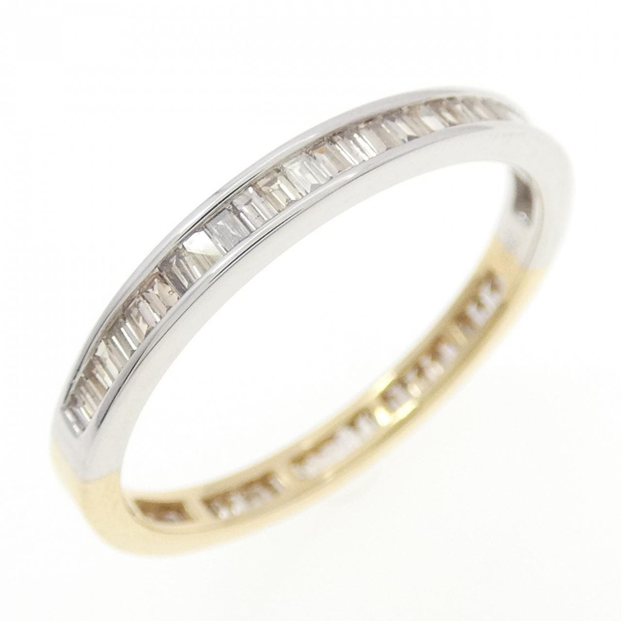 K18YG/K18WG ダイヤモンド リング 0.50CT