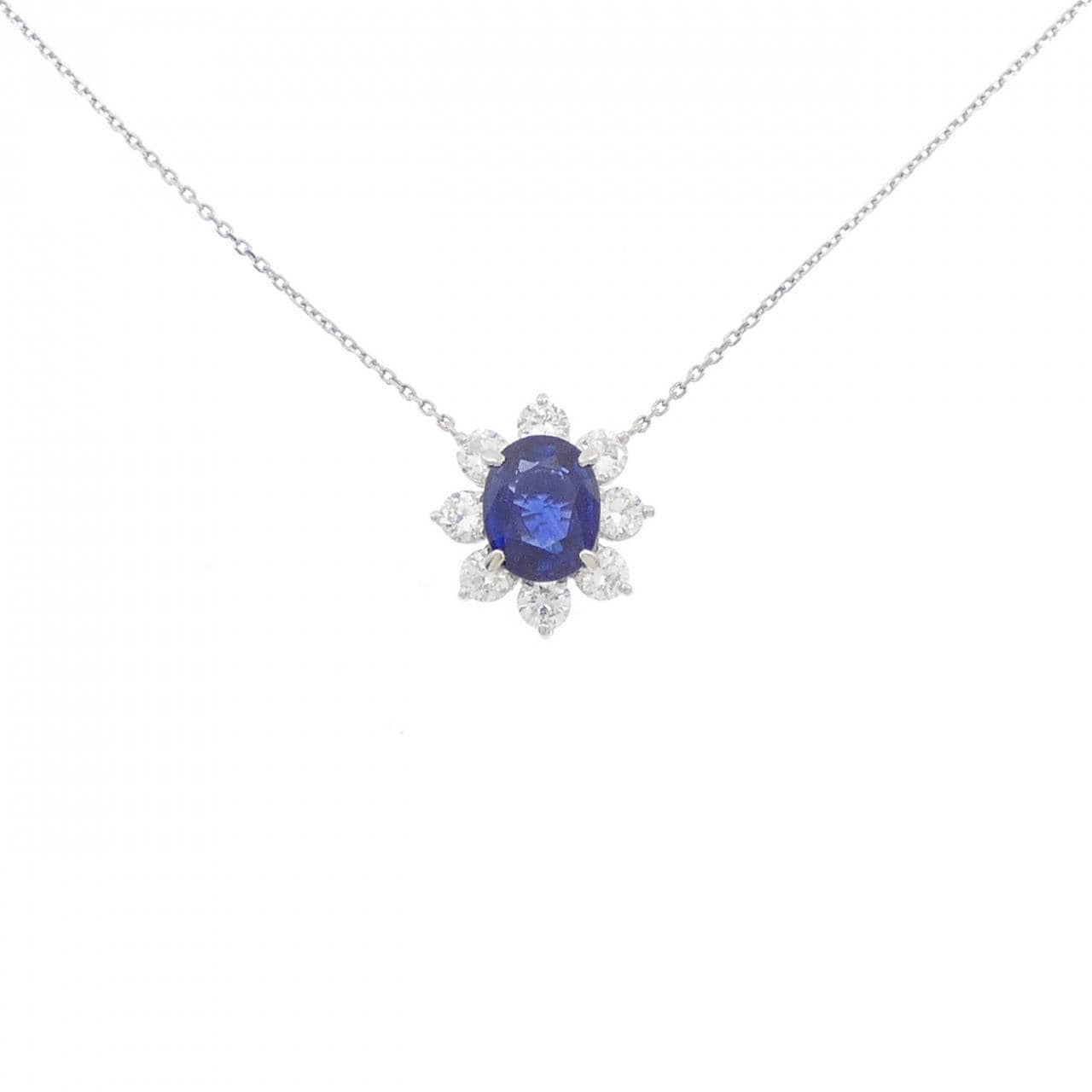 PT900/PT850藍寶石項鏈1.53CT