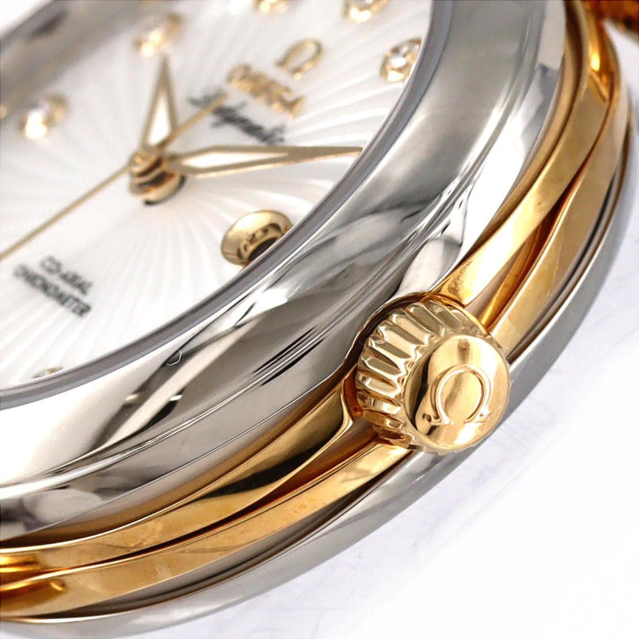 【新品】オメガ デ･ヴィル レディマティック コンビ･11P 425.22.34.20.55.002 SSxYG 自動巻