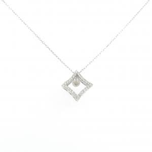 K18WG ダイヤモンド ネックレス 0.30CT
