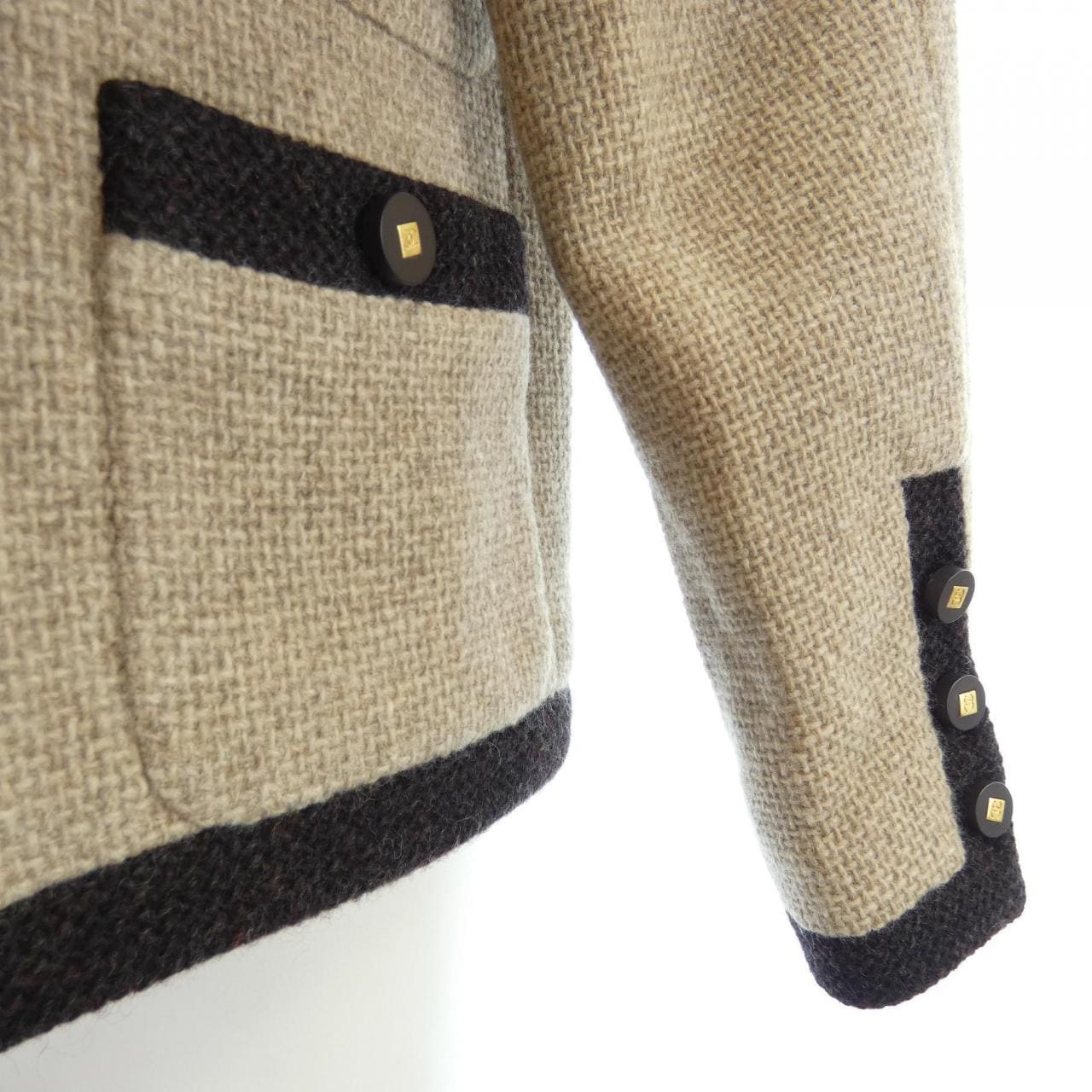[vintage] CHANEL P08105V04978 96A. Collarless Jacket