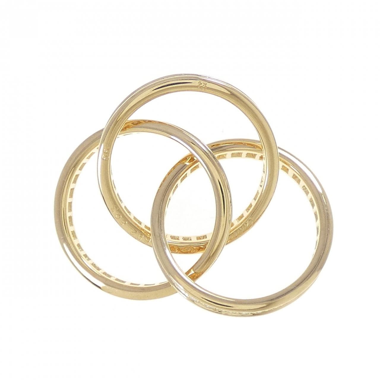 カルティエ スリーバングルズ リング