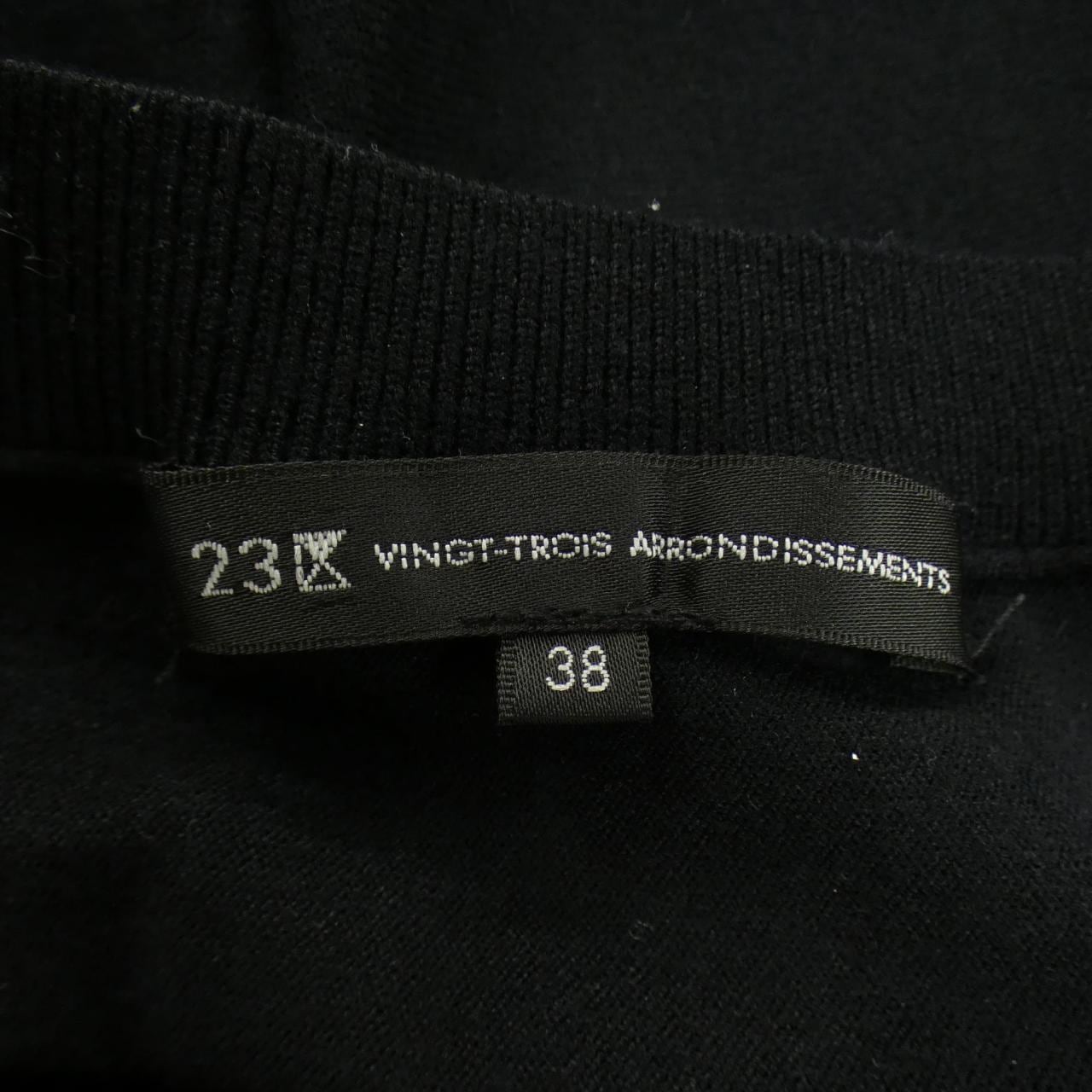 ニジュウサンク 23区 ニット