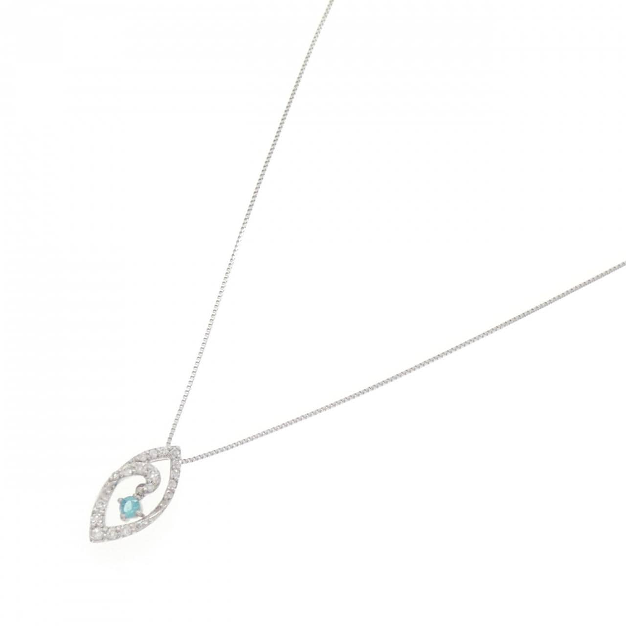 PT900/PT850 トルマリン ネックレス 0.05CT