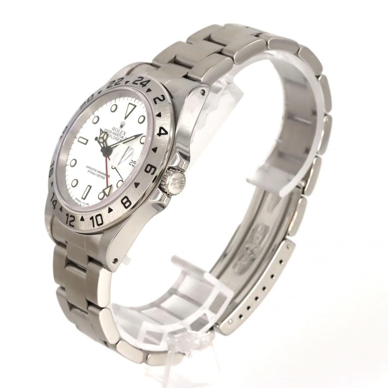ロレックス エクスプローラーⅡ 16570 SS 自動巻 W番