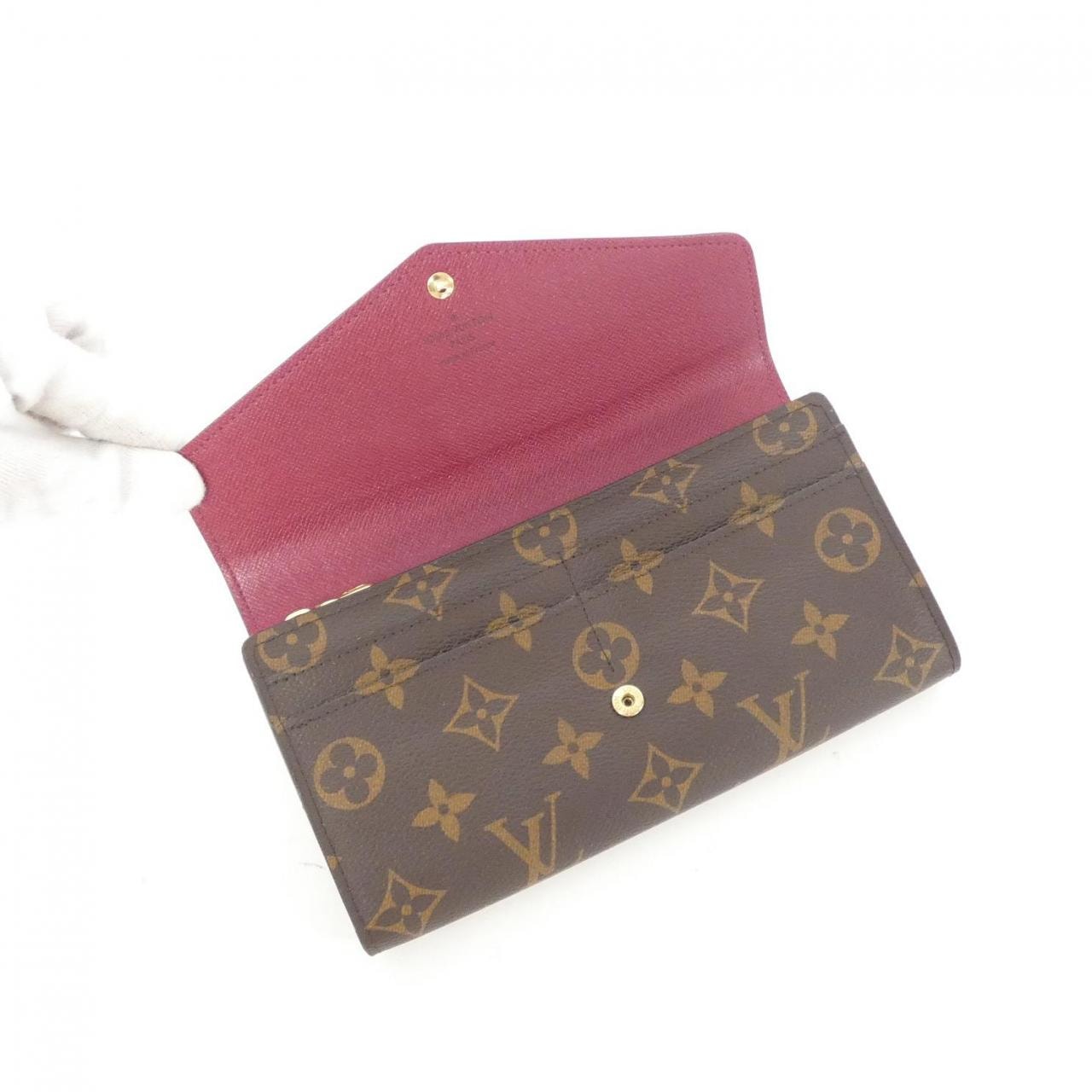 LOUIS VUITTON Monogram Portefeuille Sarah M62234 钱包