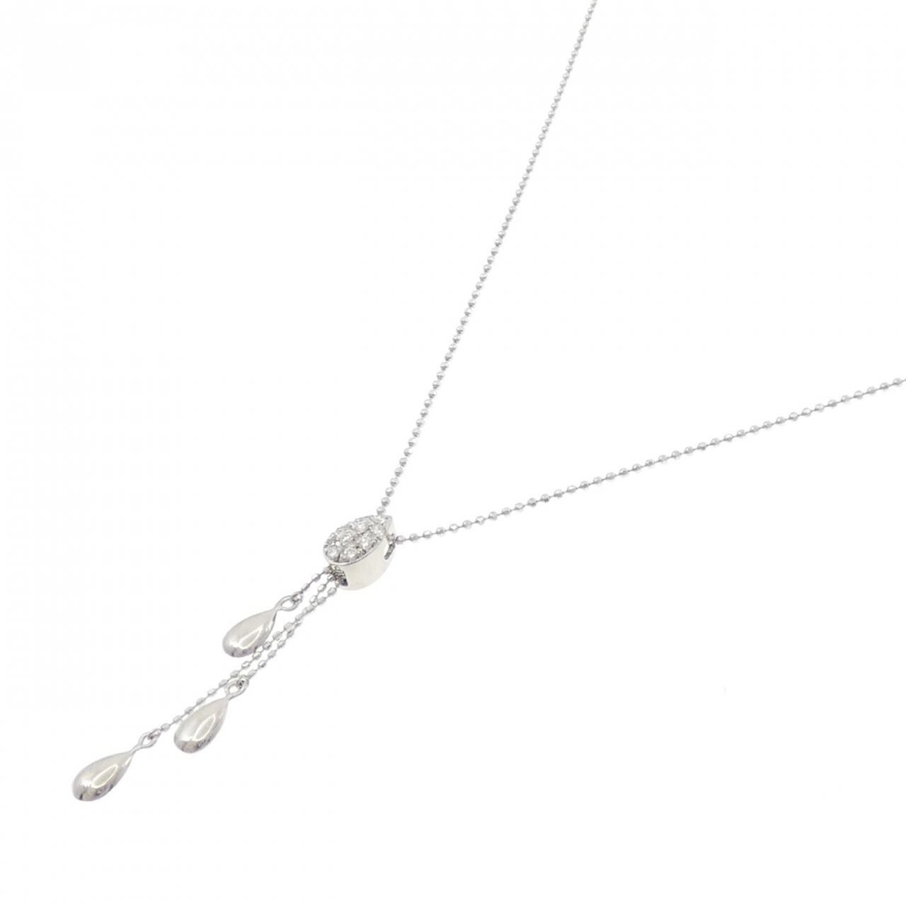 PT900/PT850 ダイヤモンド ネックレス 0.11CT