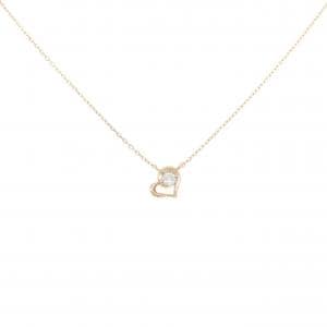 スタージュエリー ハート ダイヤモンド ネックレス 0.05CT