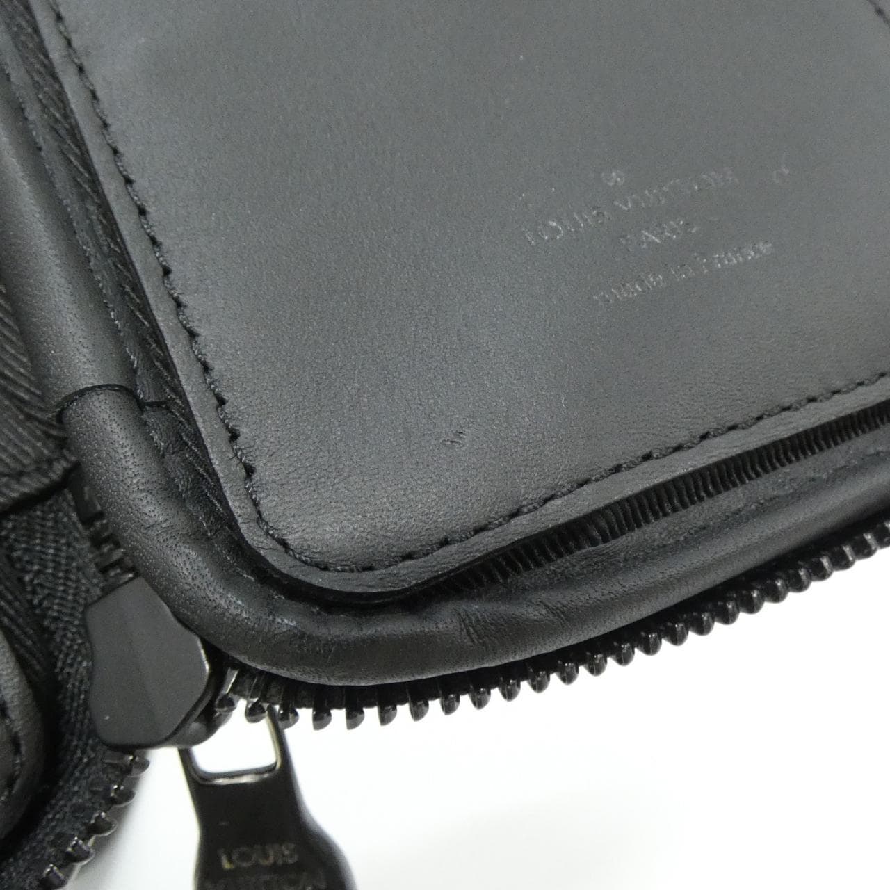 ルイヴィトン ダミエ ジャイアント(LVスクエアード) ダブル フォン ポーチ N40377 ショルダーバッグ