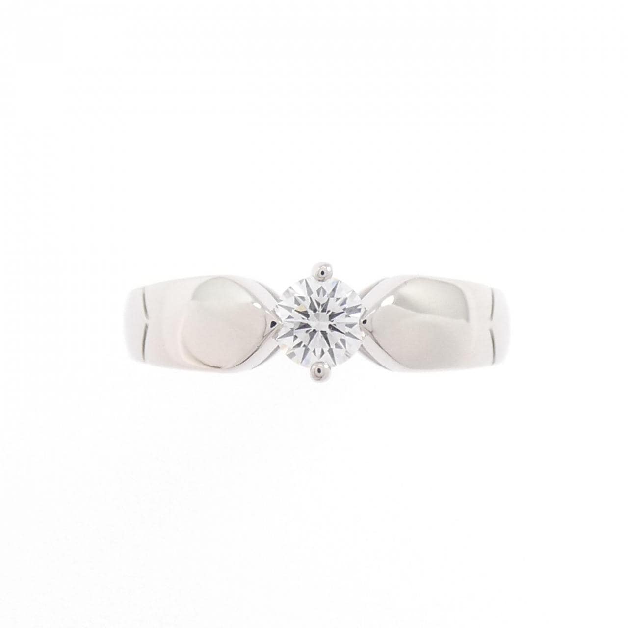 ショーメ ダイヤモンド リング 0.26CT E VVS1 EXT